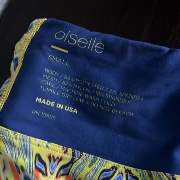 Oiselle small spando shorts - Picture 3 of 3